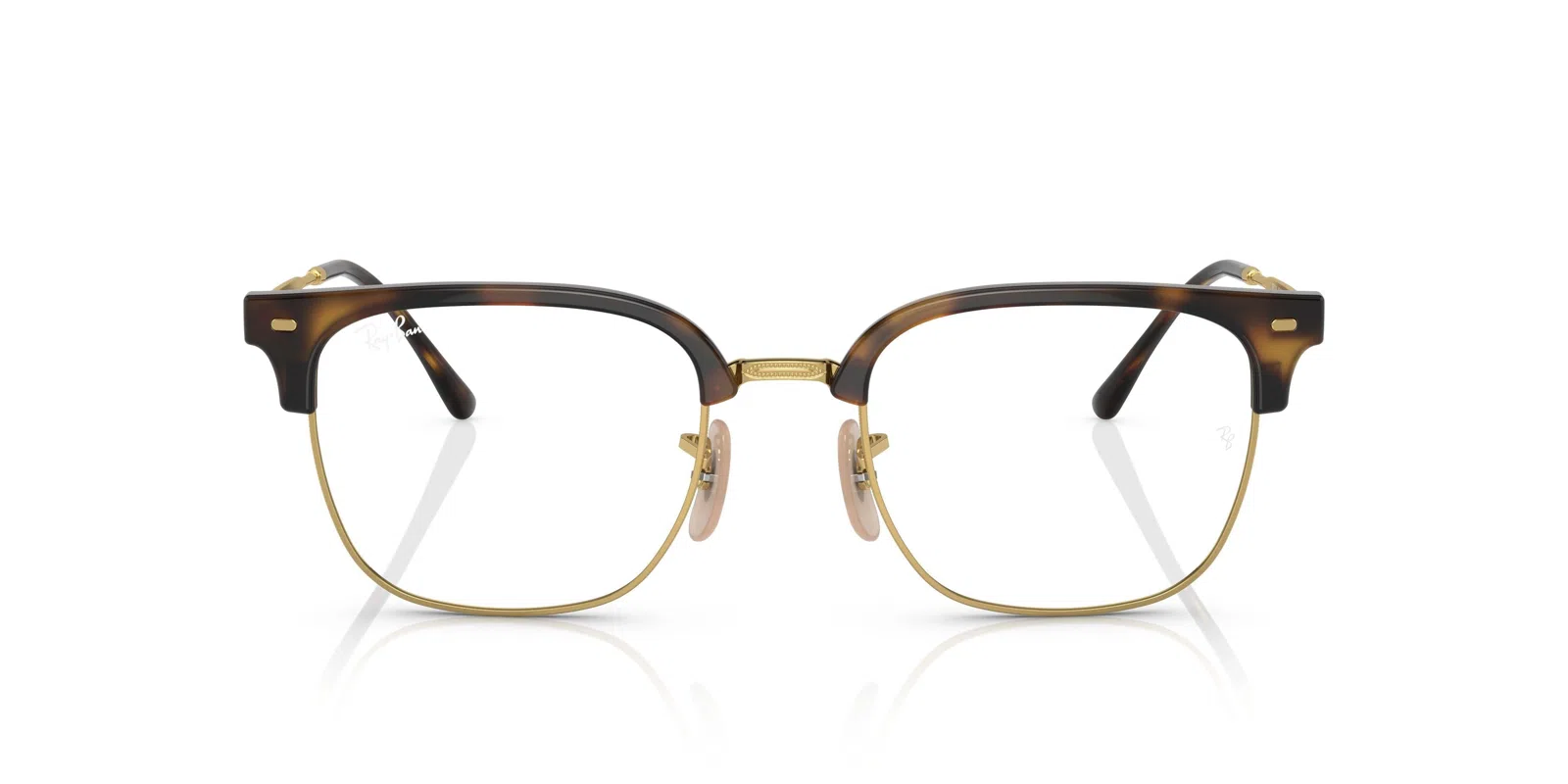 Ray-Ban New Clubmaster 7216 Eyeglasses - Blue On Gunmetal - view 81